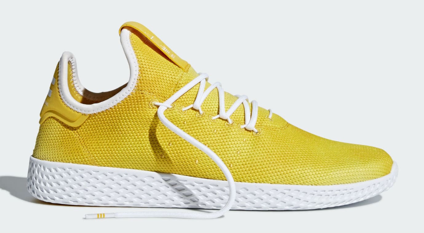 pharrell williams adidas yellow shoes