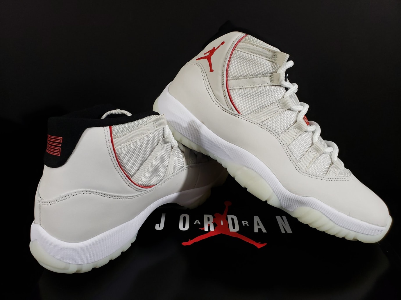 cream and red 11s