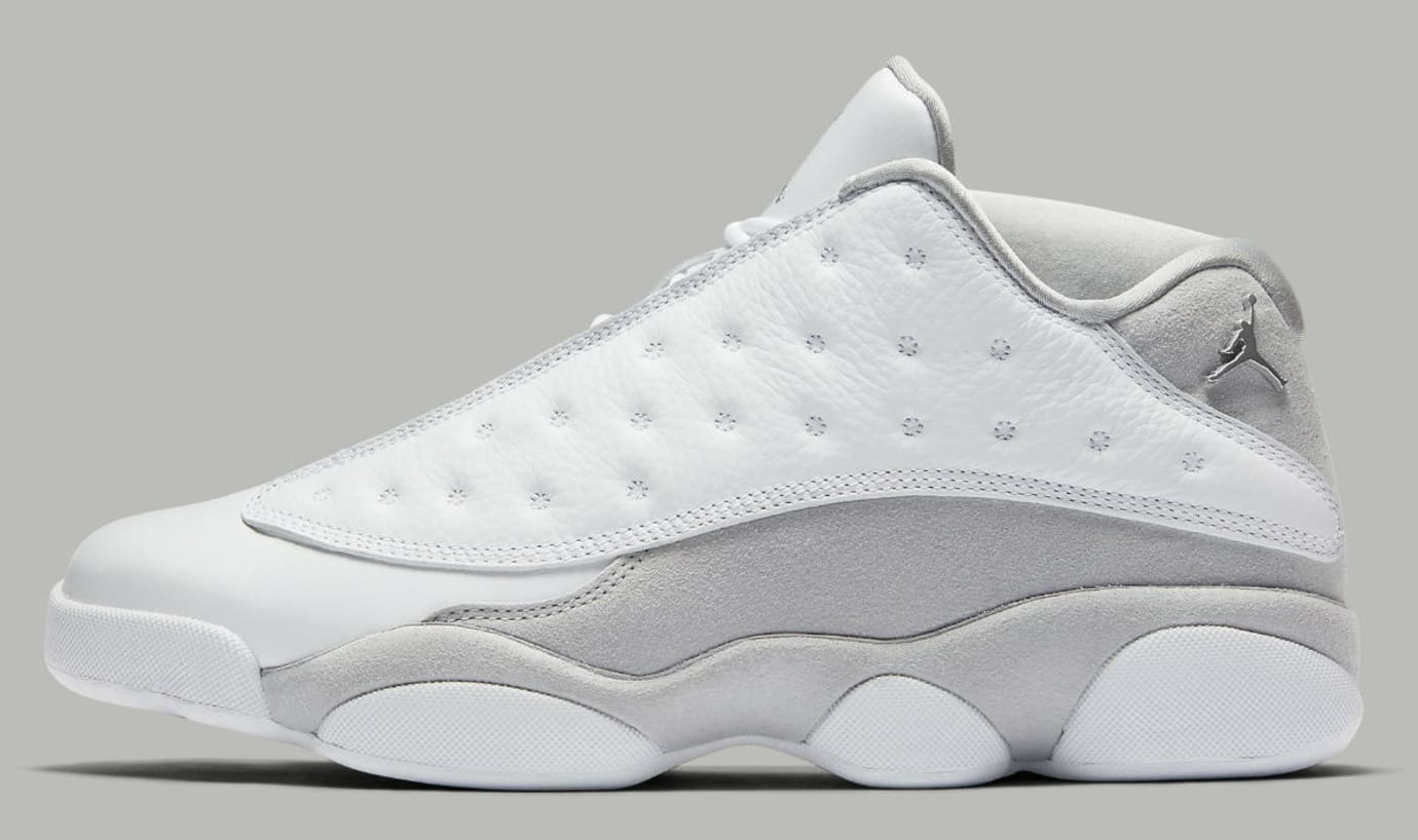 jordan 13 retro low pure platinum