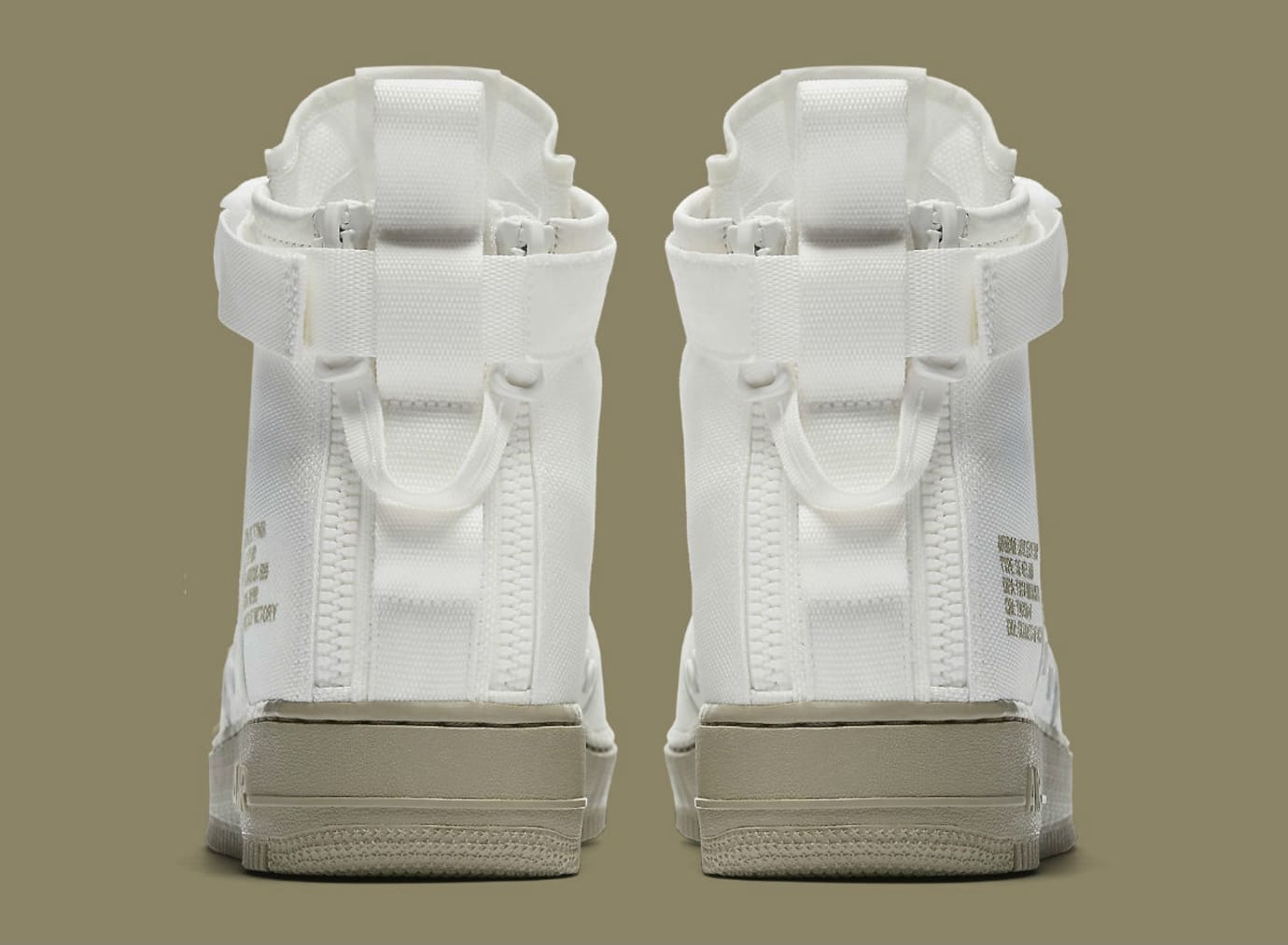 nike sf air force 1 mid ivory olive
