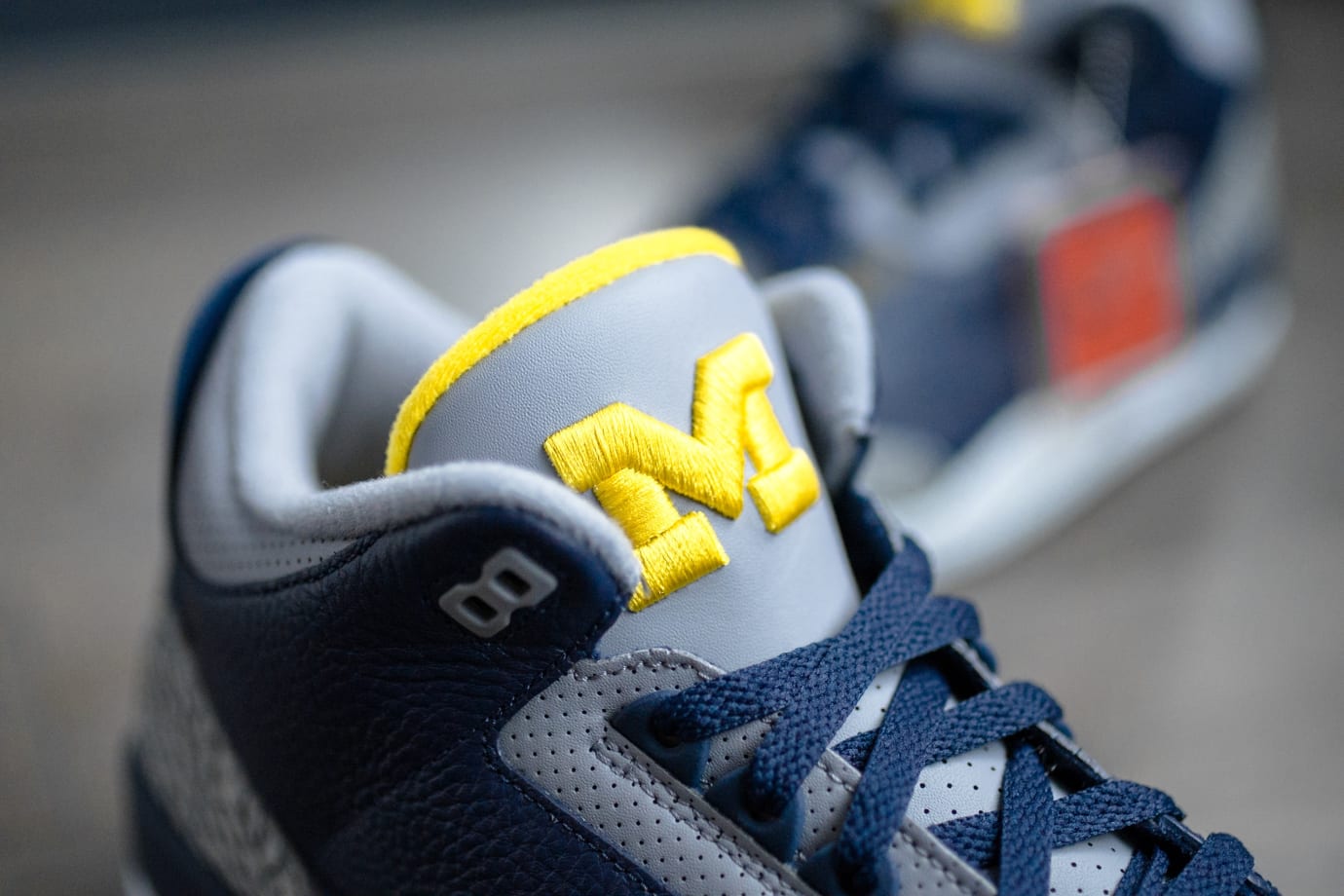 blue and yellow 3s