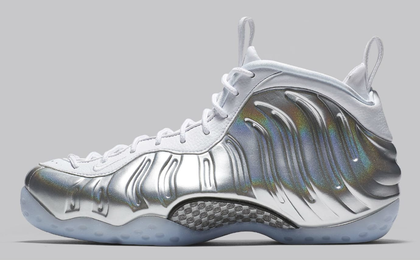 foamposite one chrome
