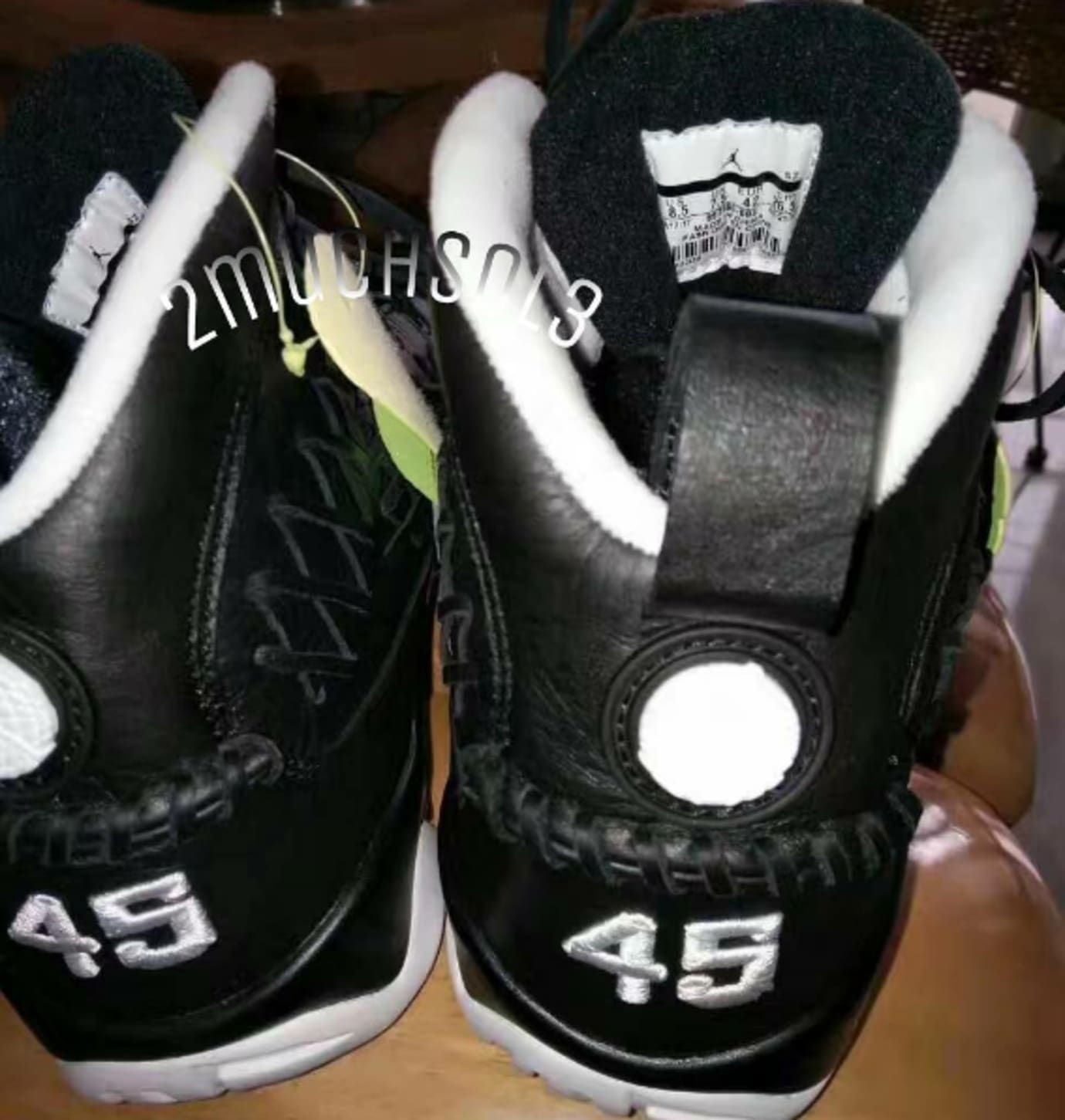 Air Jordan 9 White Sox Sole Collector