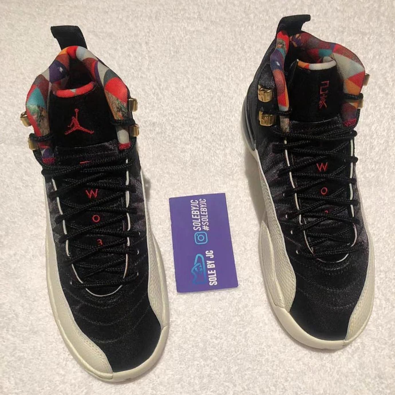 jordan 12 chinese new year cut