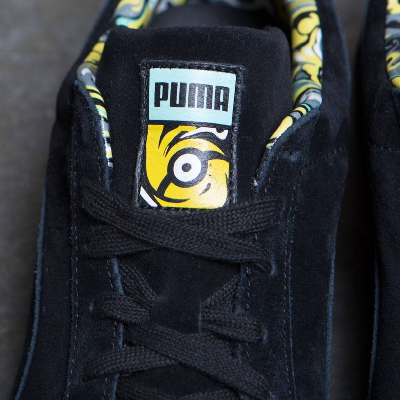 puma suede x minions