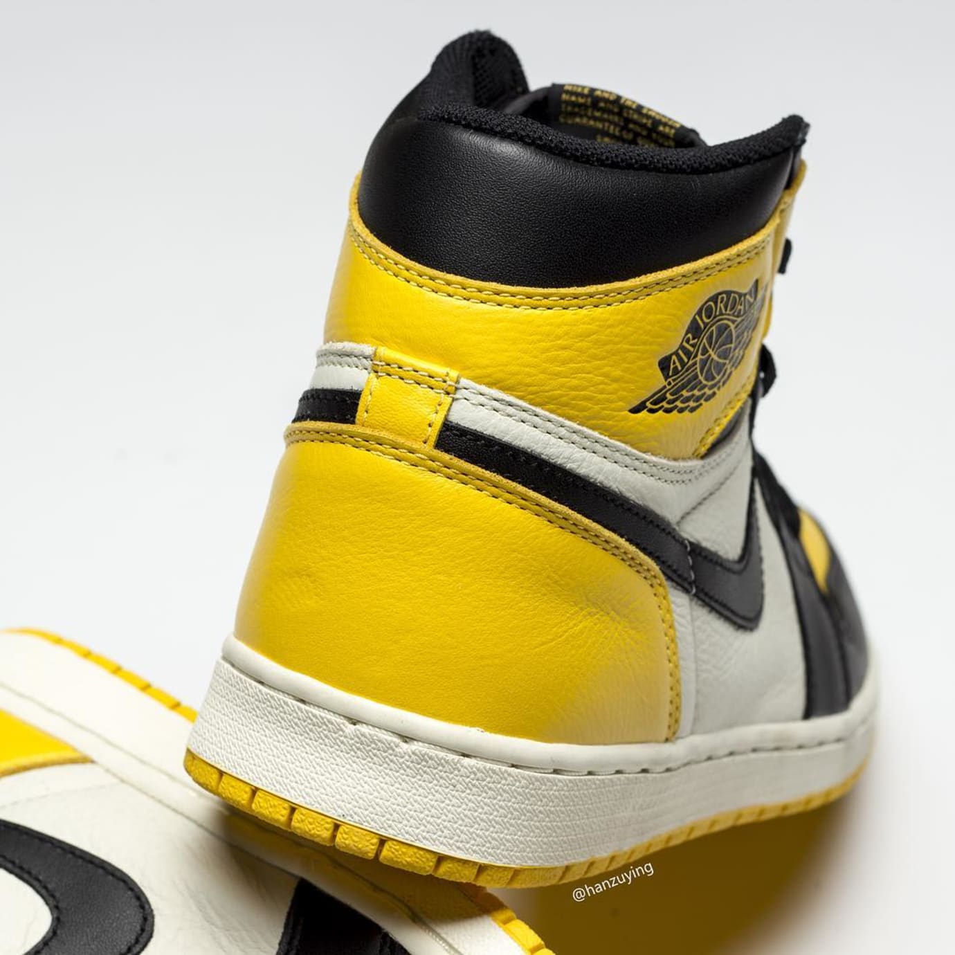 air jordan 1 retro high yellow toe