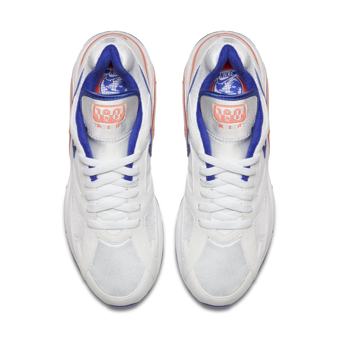 Nike Air Max 180 OG WhiteUltramarine Solar Red Black 615287 Nike Air Max 180 OG WhiteUltramarine Solar Red Black 615287