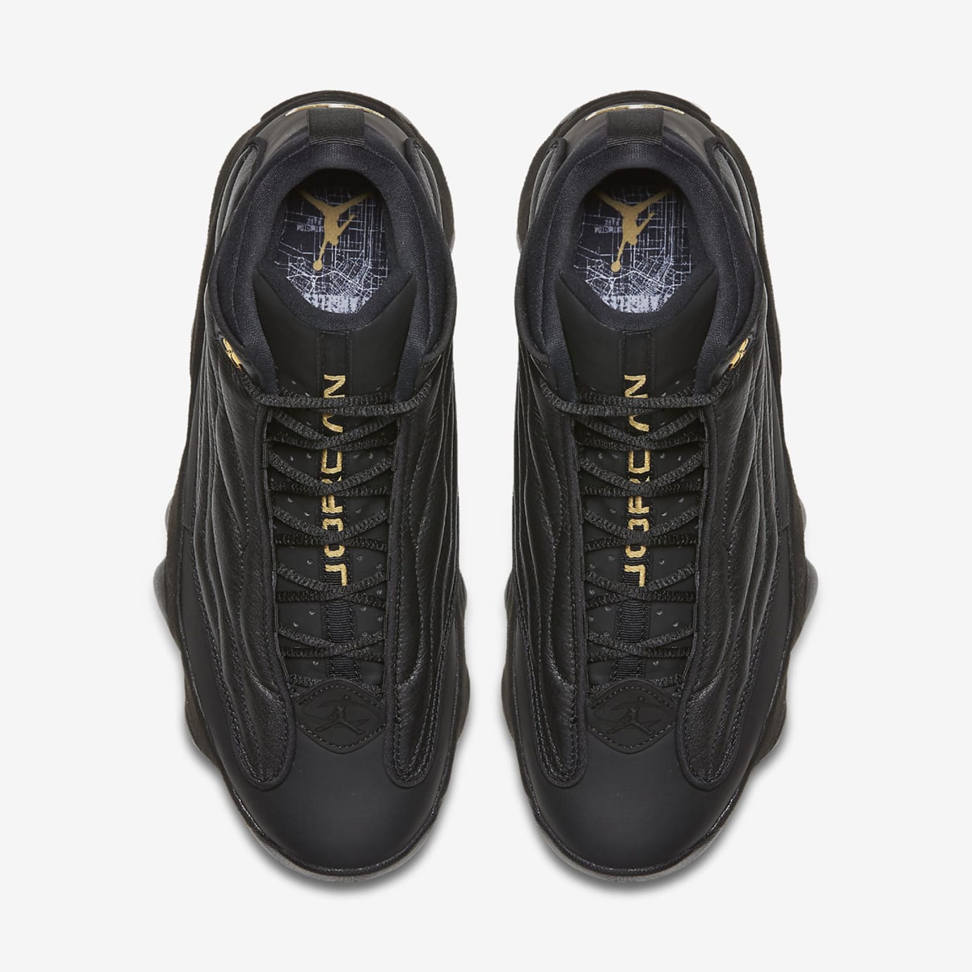 jordan pro strong black gold