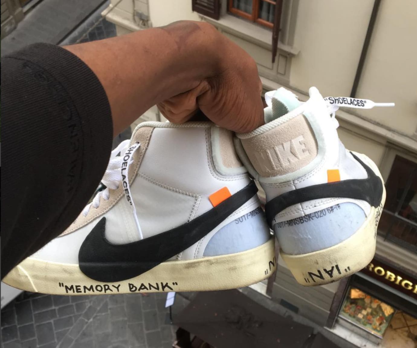 nike x off white blazer price