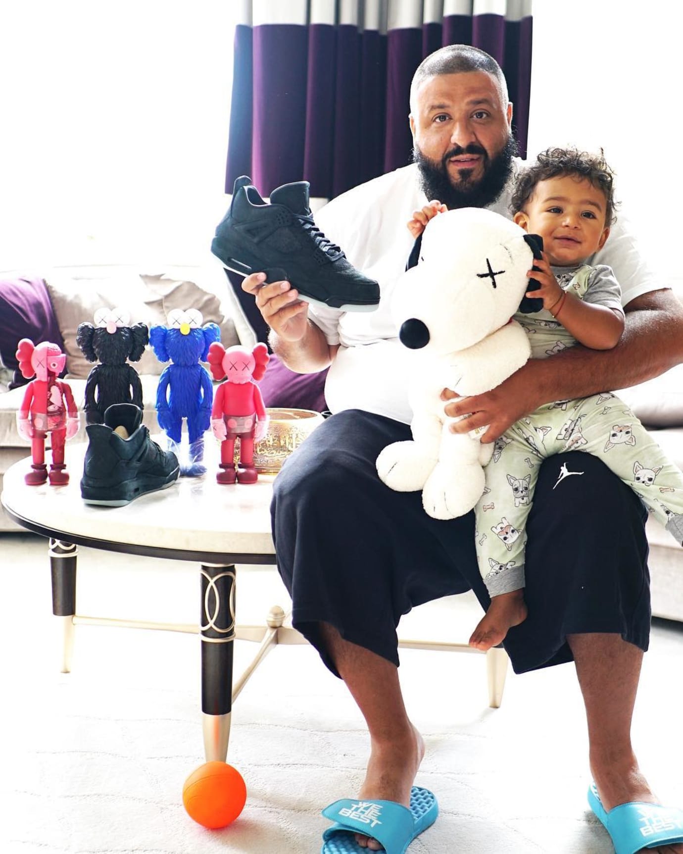 dj khaled kaws