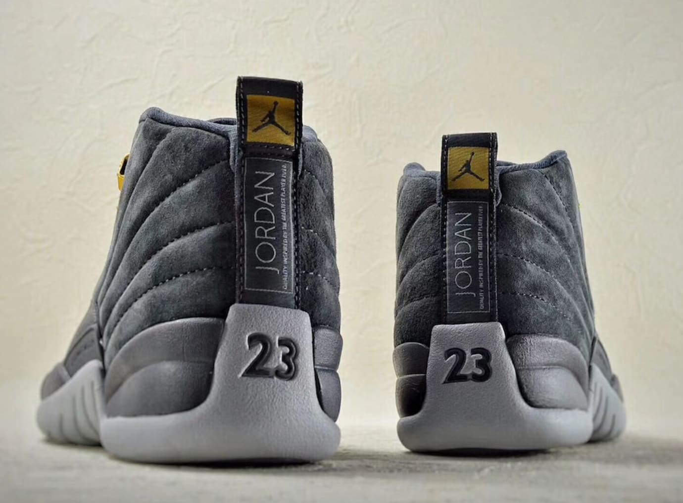 jordan 12s all grey
