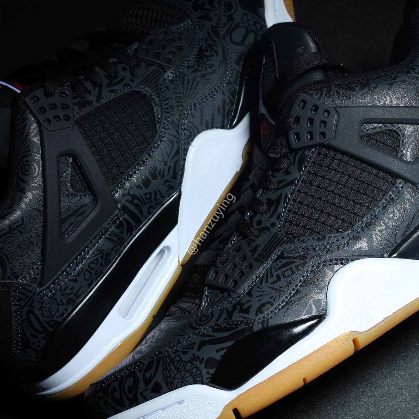 jordan 4 laser gum