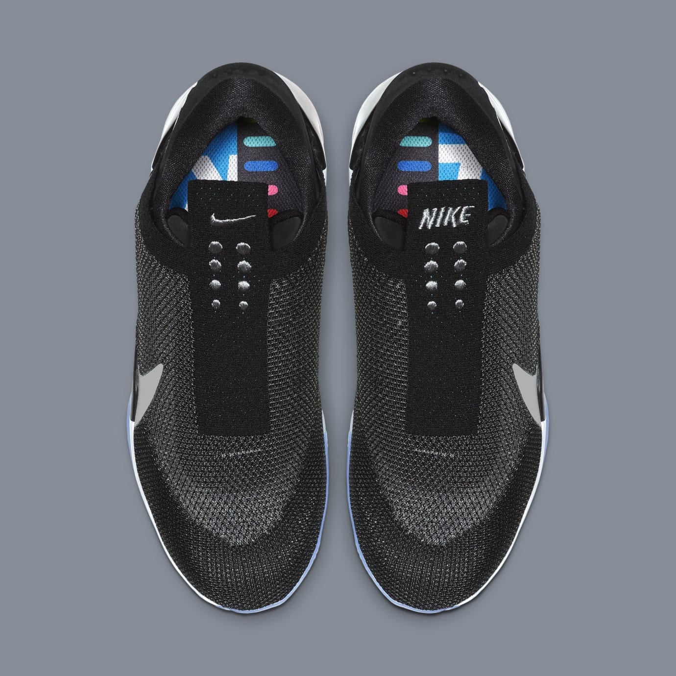 nike adapt bb black pure platinum