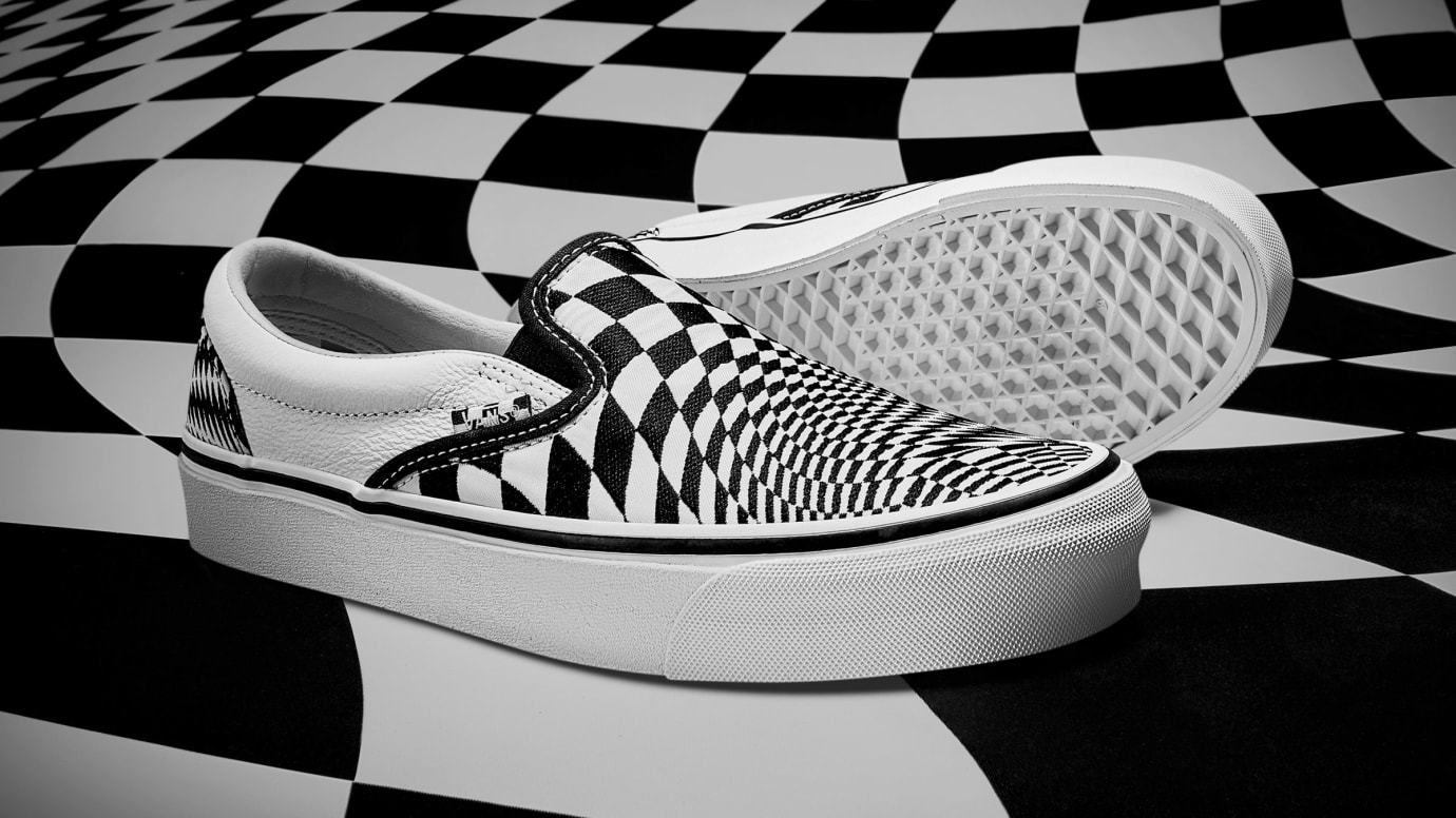 End Clothing X Vans Slip On Old Skool Lx Vertigo Pack Release