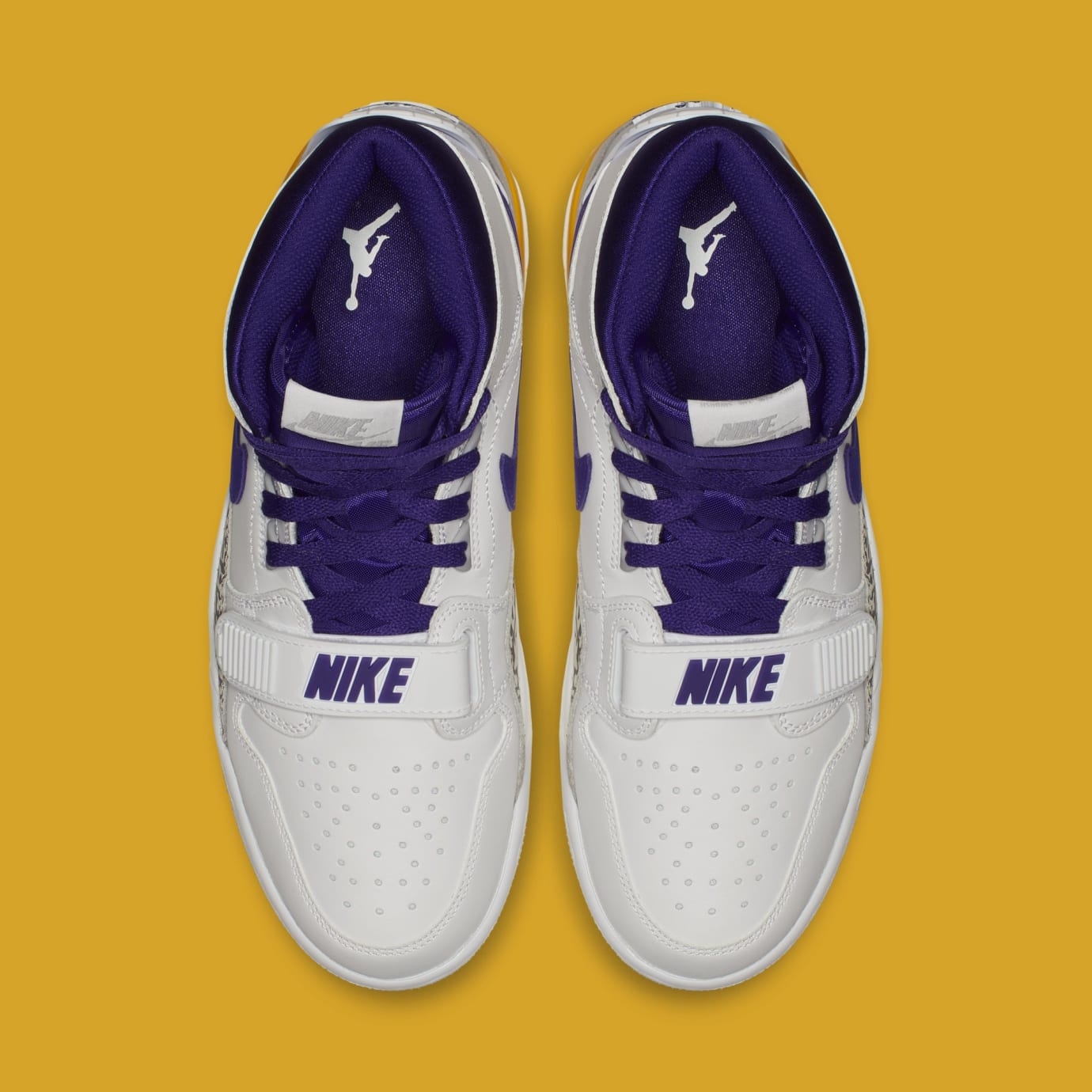 jordan legacy 312 purple yellow