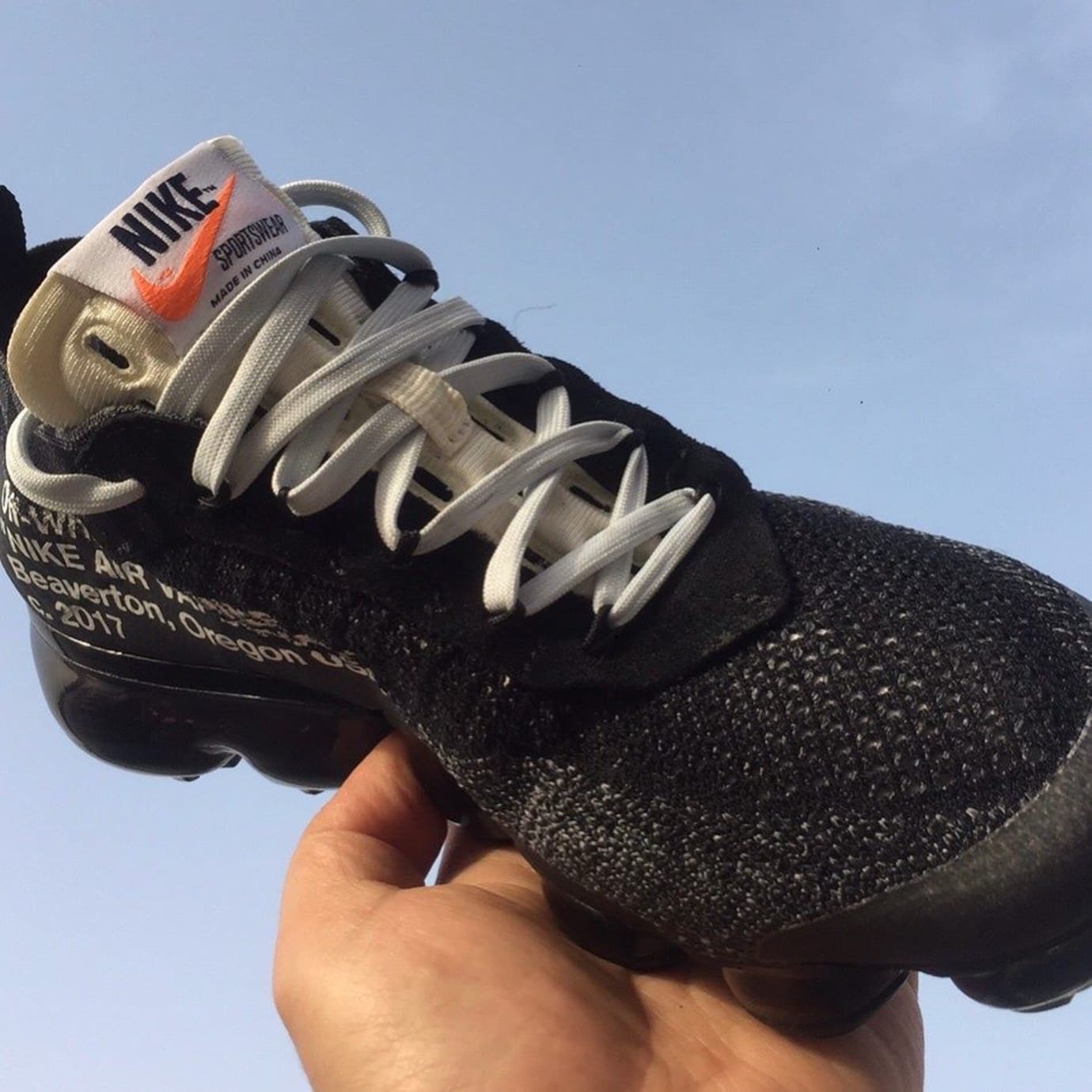 Offwhite X Nike Vapormax White 2.0 BUMP