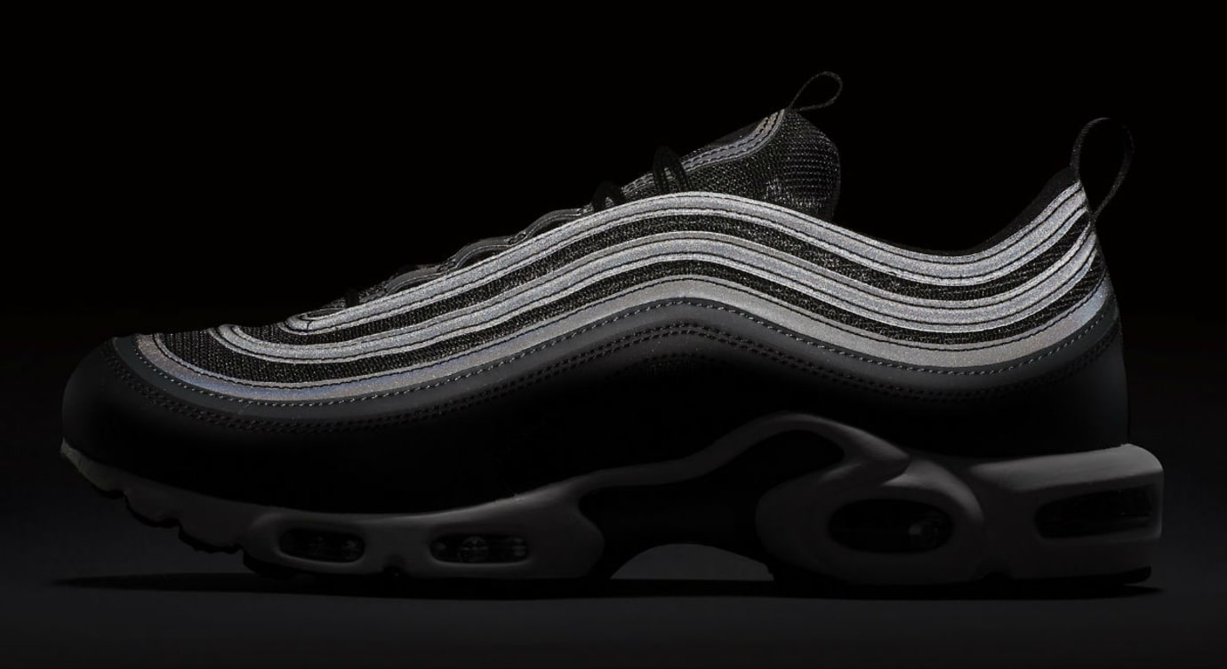 air max plus 97 black and white