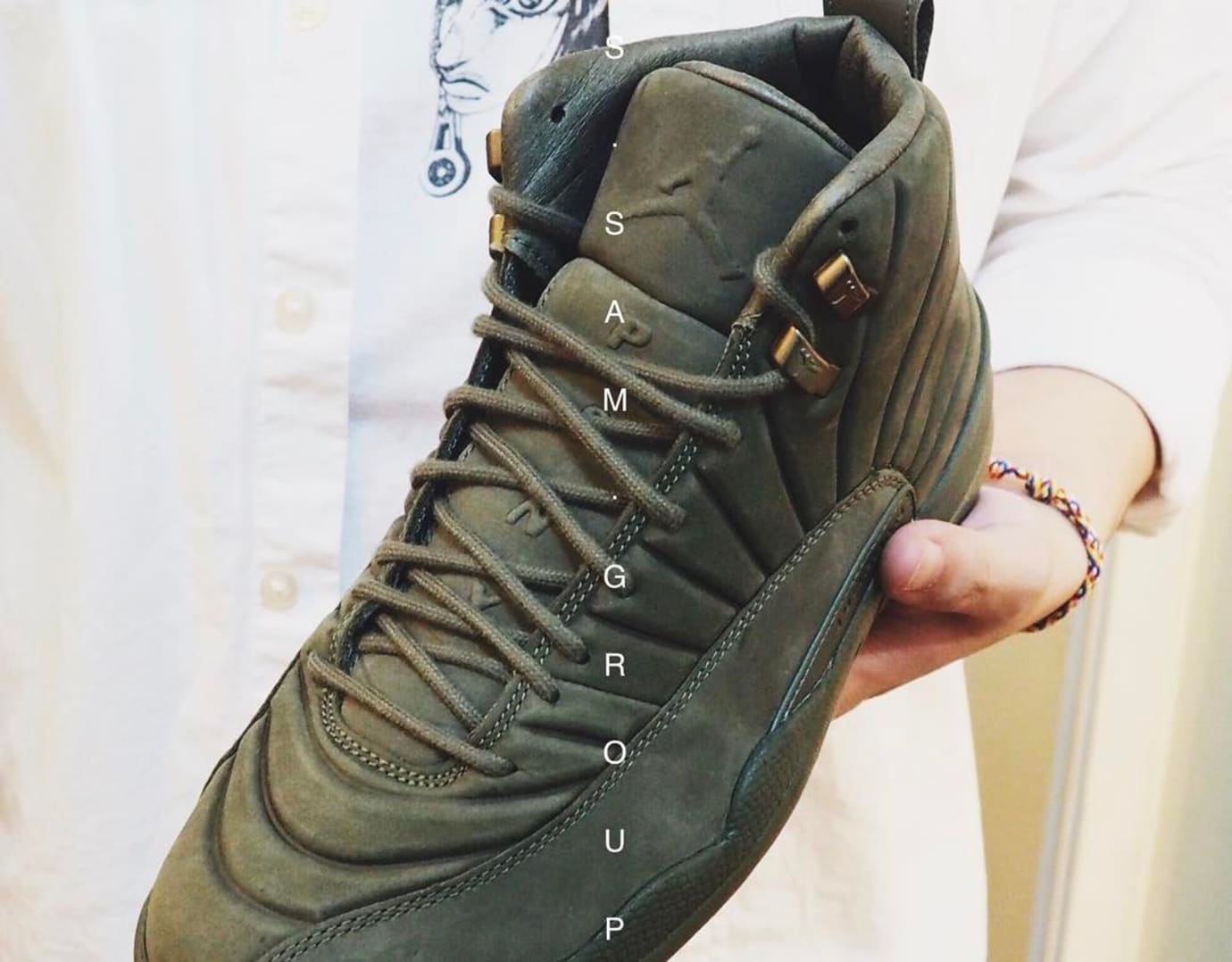 olive green jordan 12 release date