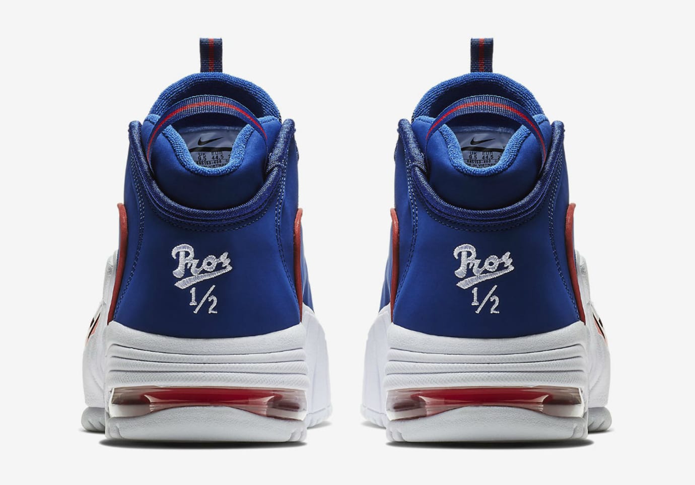 red and white penny hardaway's