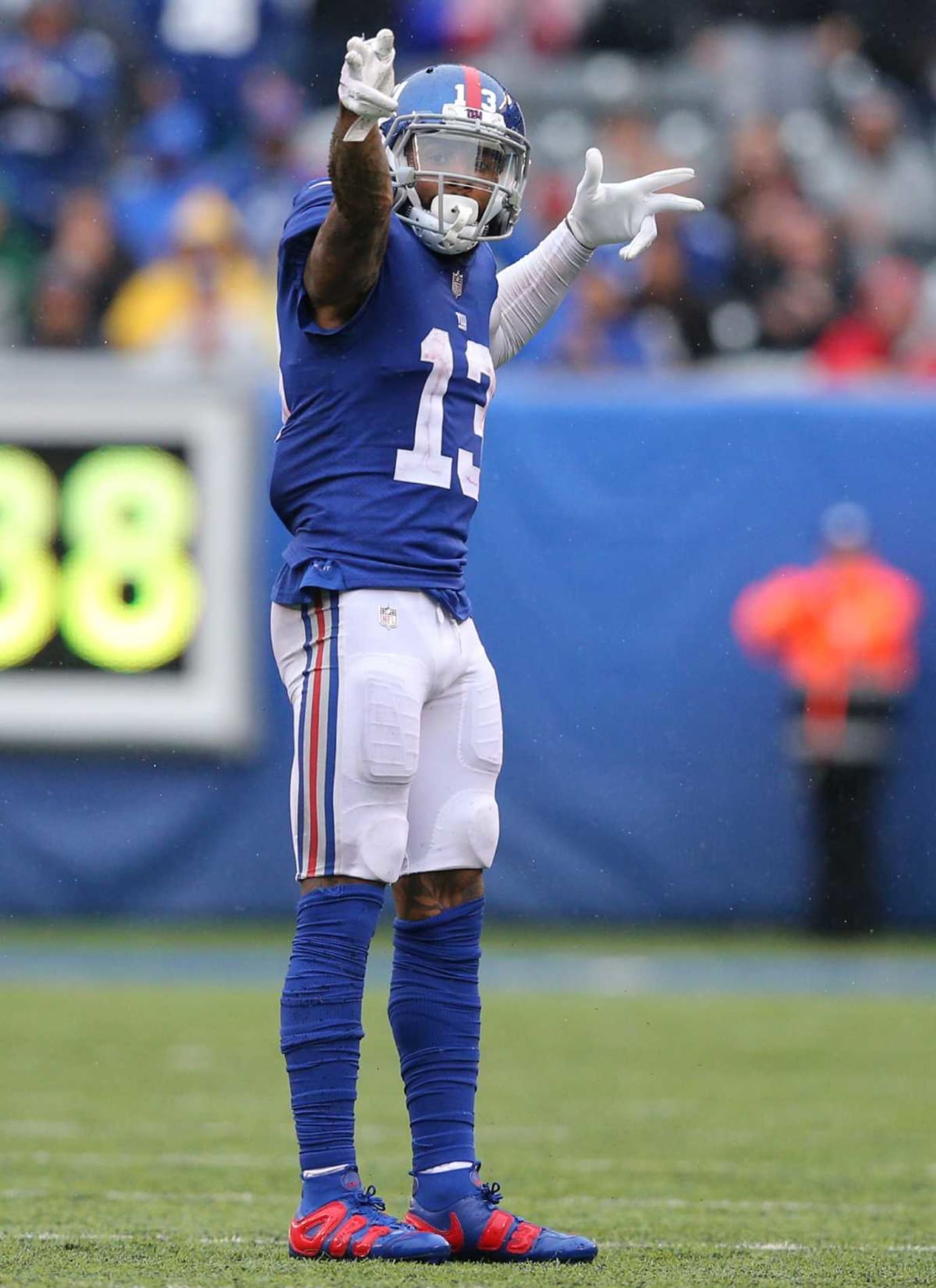 Odell Beckham Jr Uptempo Cleats 2024 www tofrei