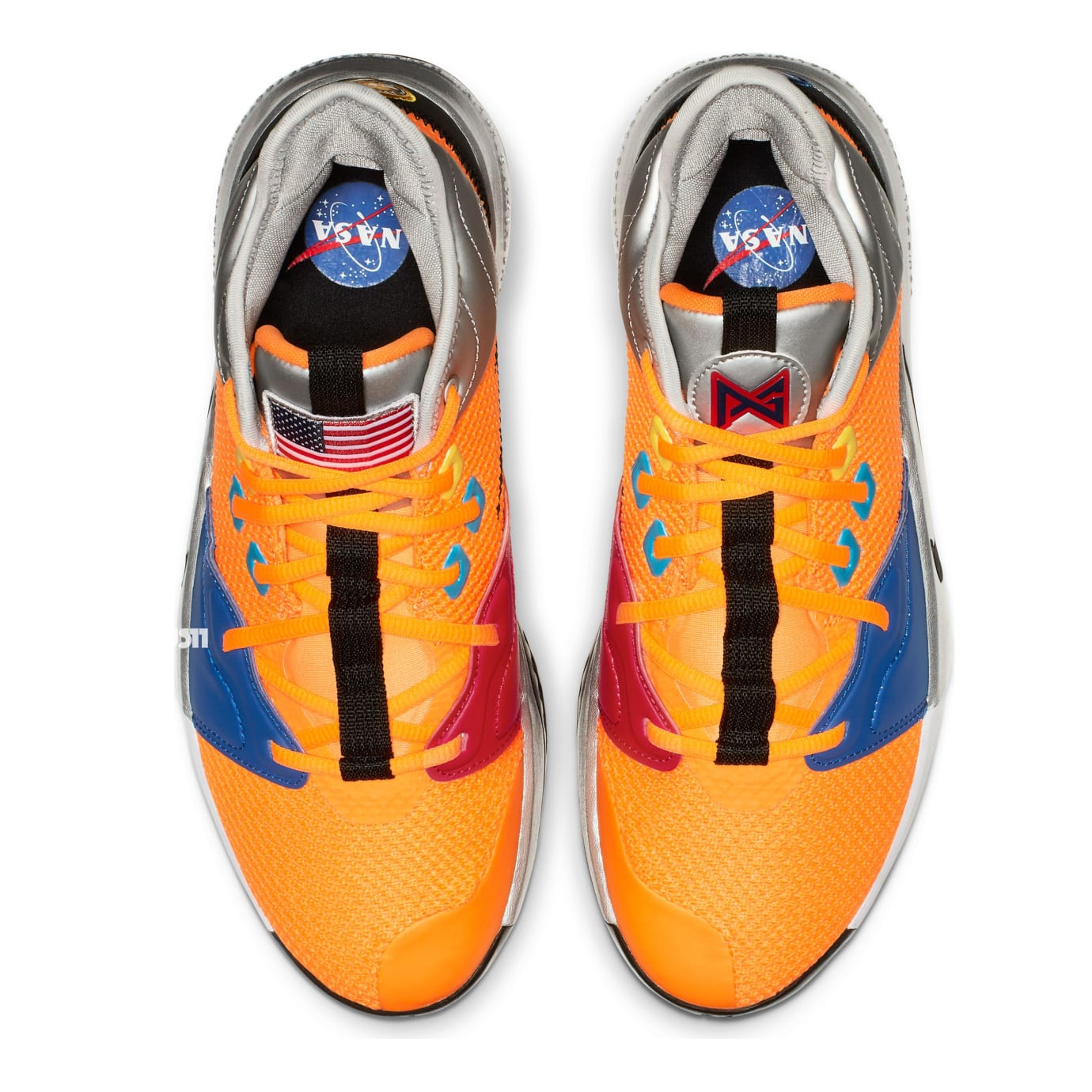 Nike PG 3 'NASA' Total Orange/Black-Metallic Silver Release Date | Sole  Collector