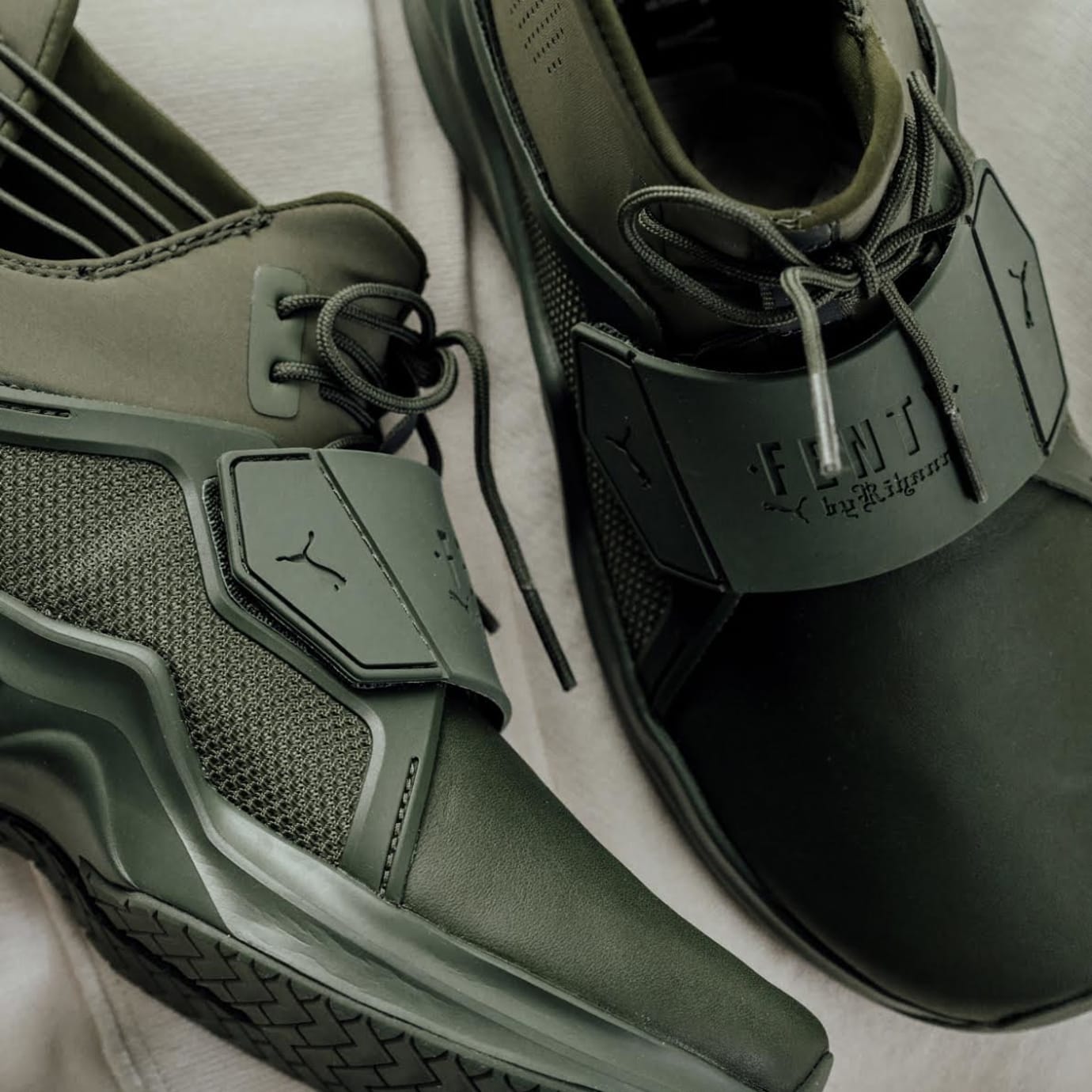 fenty high top sneakers