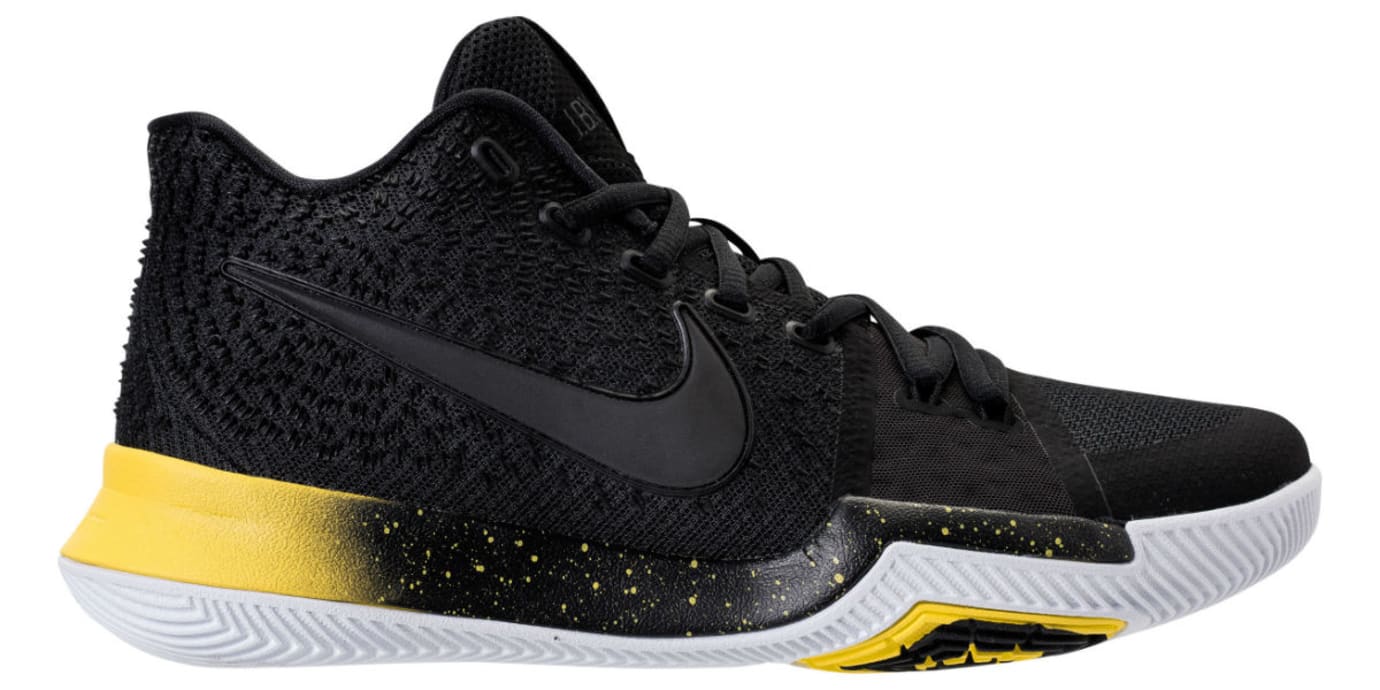 kyrie irving shoes yellow and black