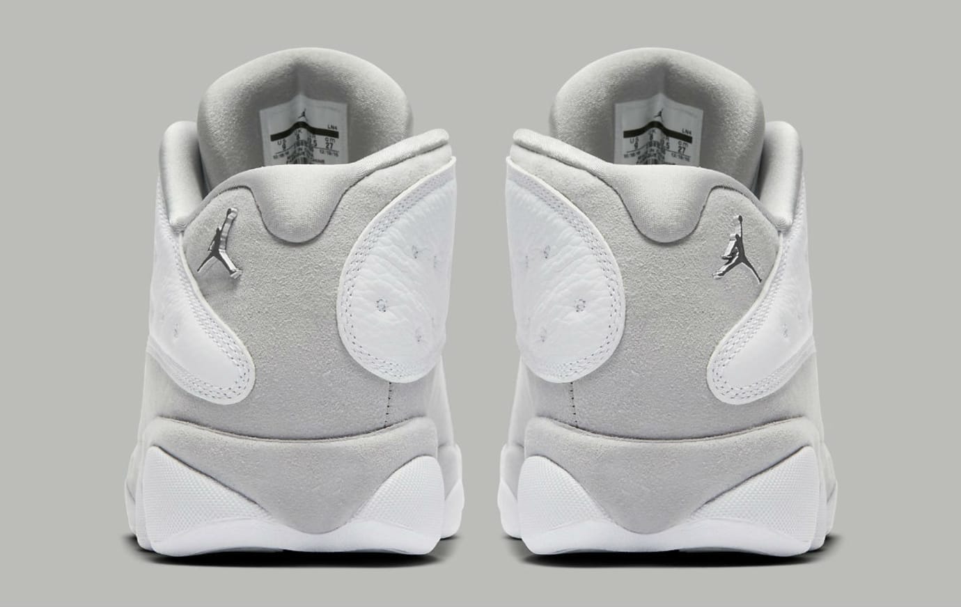 jordan 13 low pure platinum