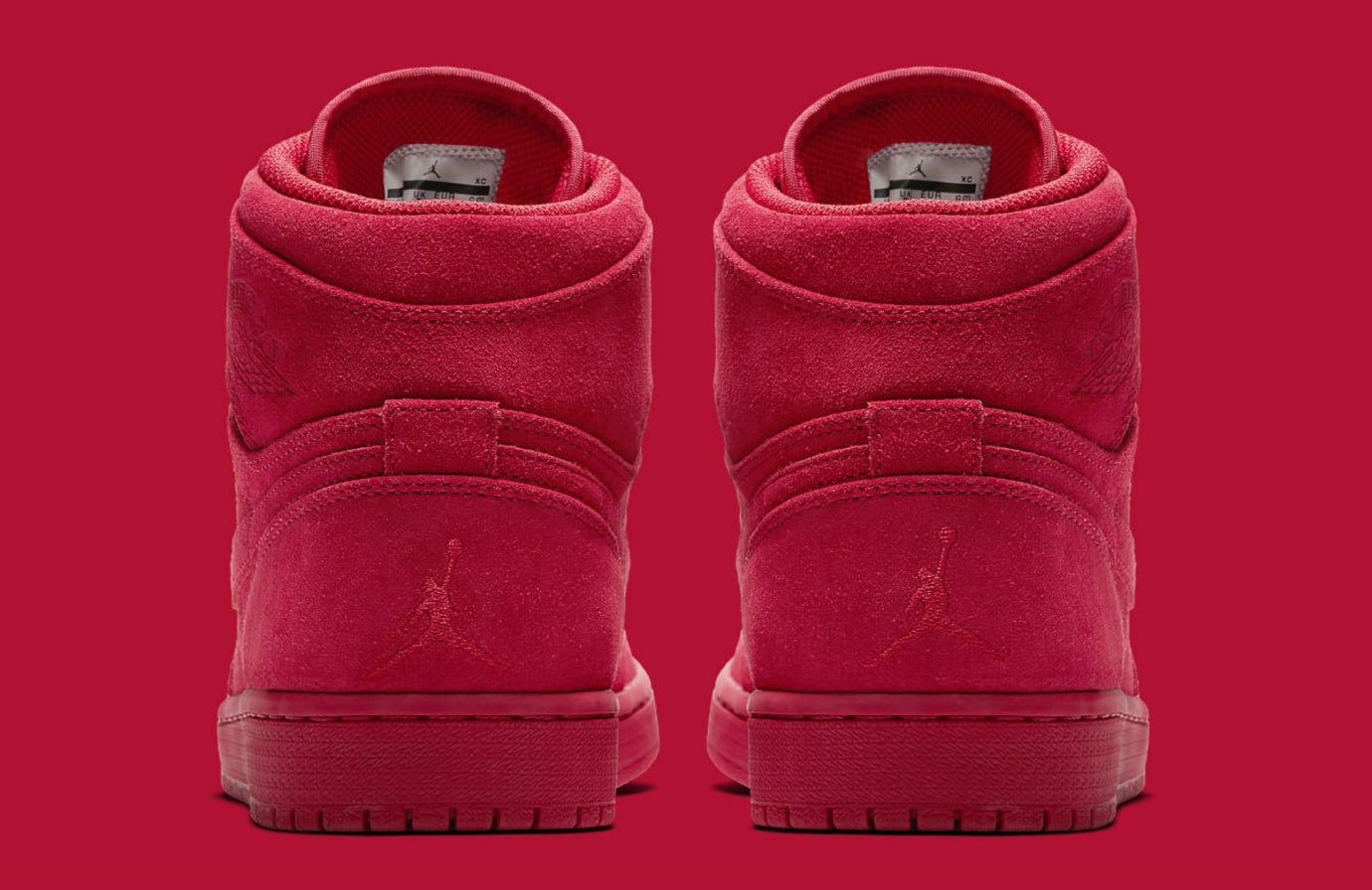 Air Jordan 1 Red Suede On-Foot 332550-603 | Sole Collector