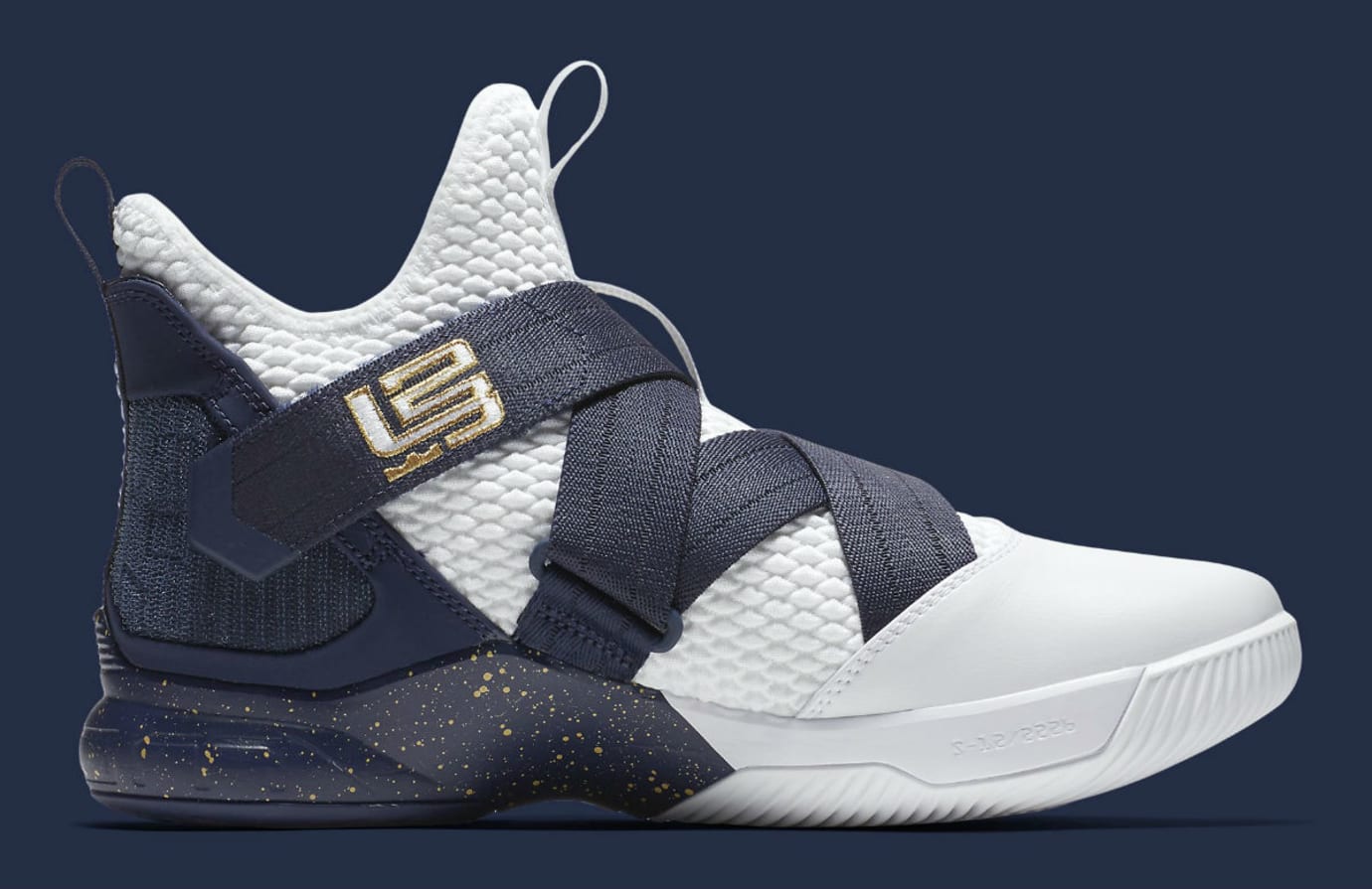 Lebron soldier 12 blue and white clearance