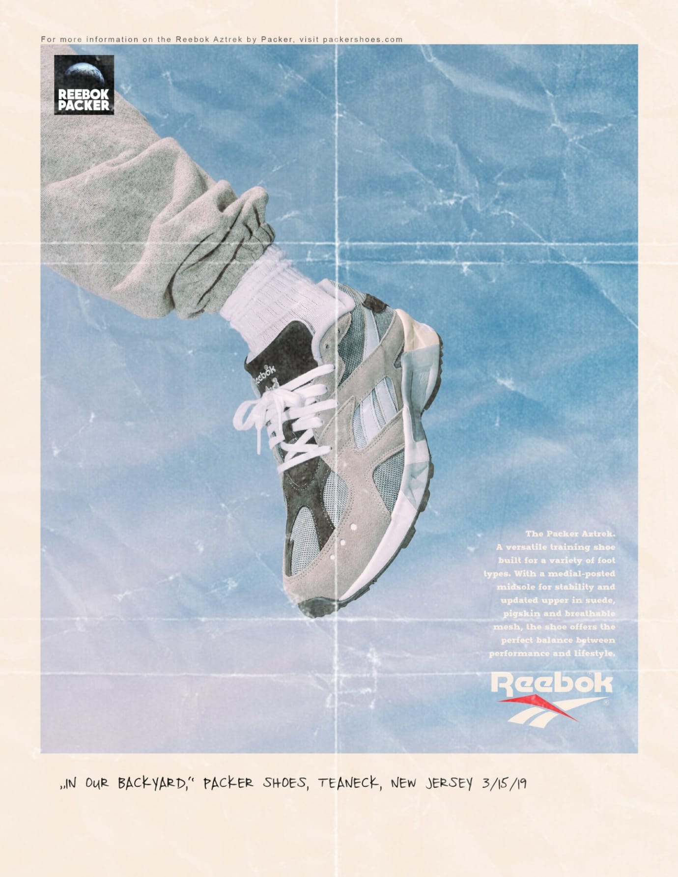 Packer Shoes x Reebok Aztrek 'Tin Grey/Flint Grey/Alloy' DV9835 Release  Date | Sole Collector