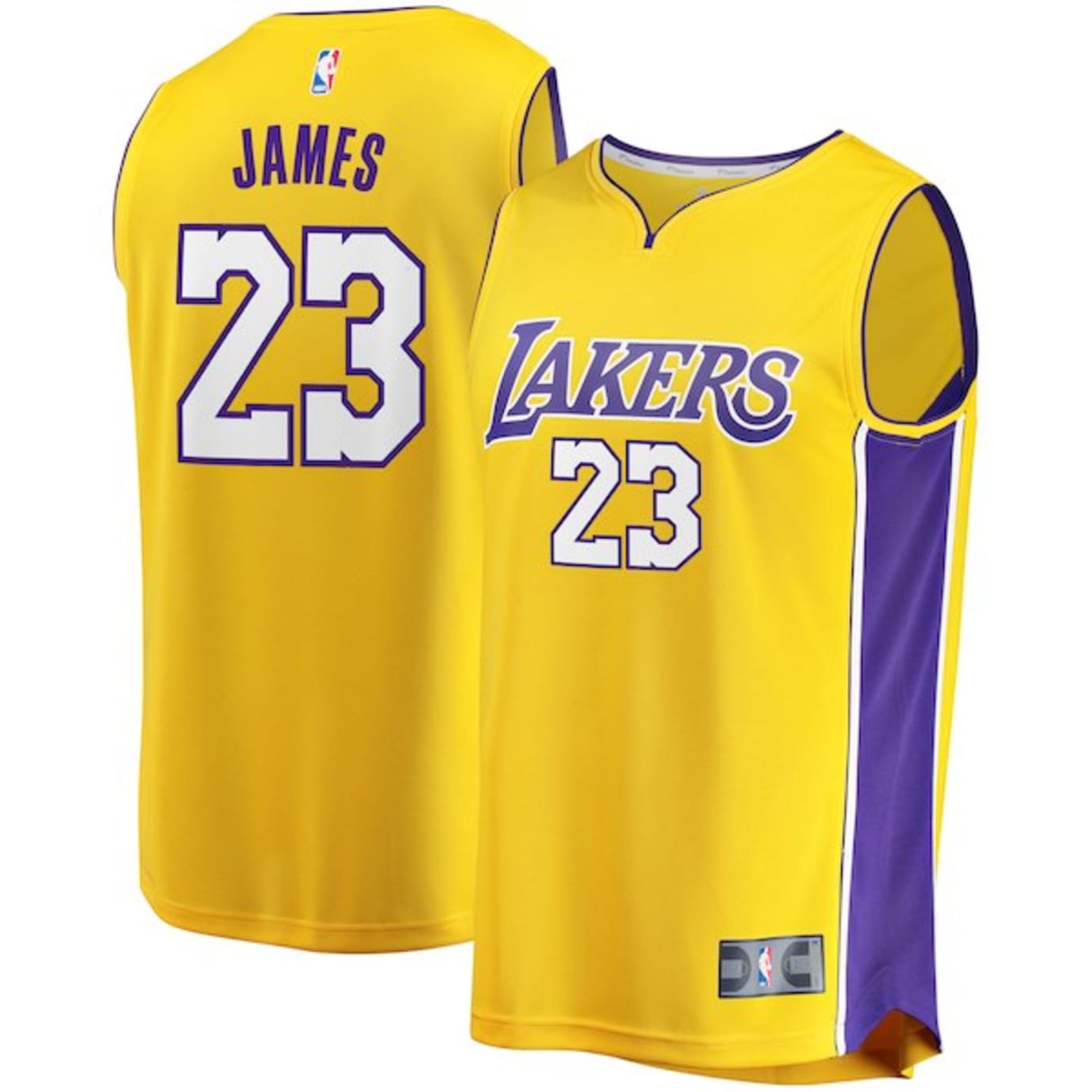 lakers purple and gold jersey