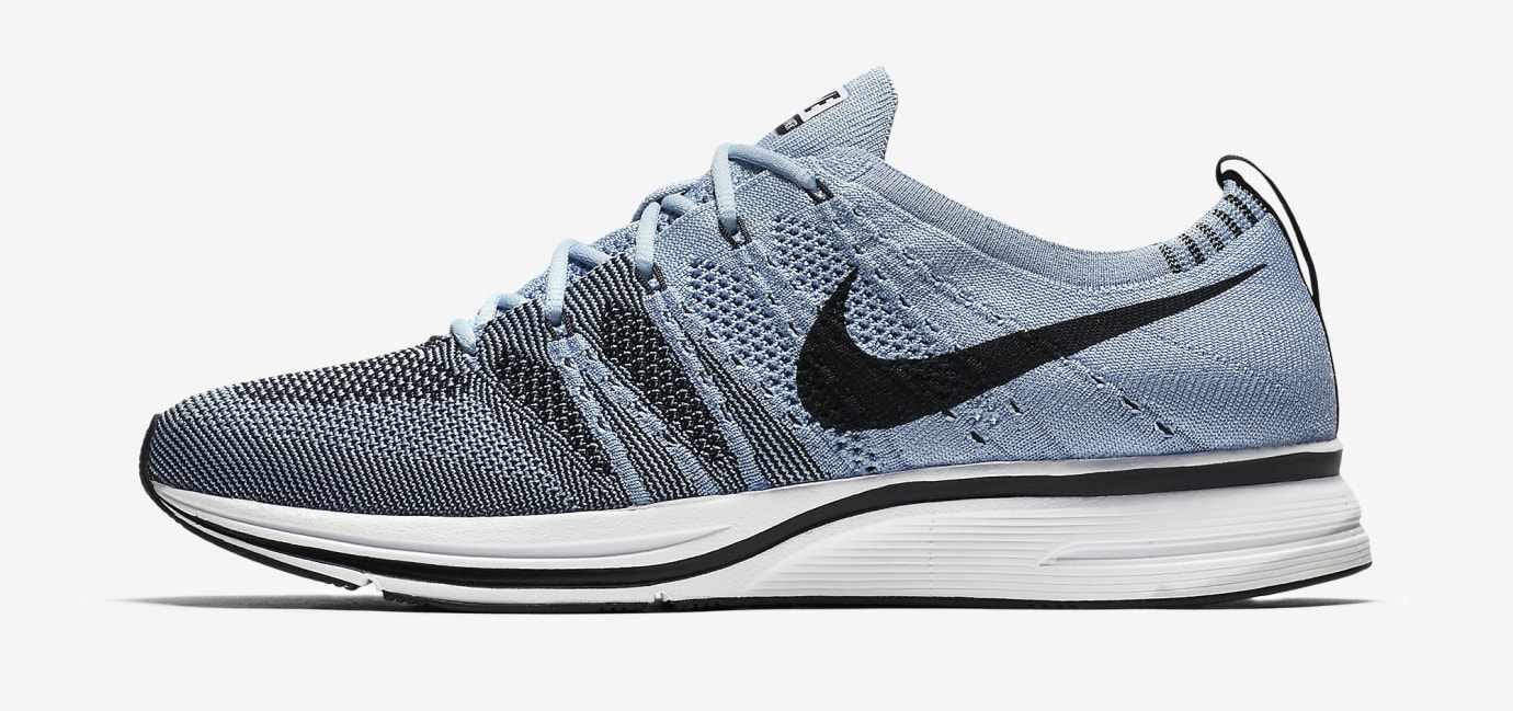 flyknit trainer grey blue