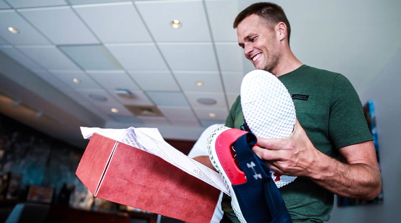 tom brady under armour shoes