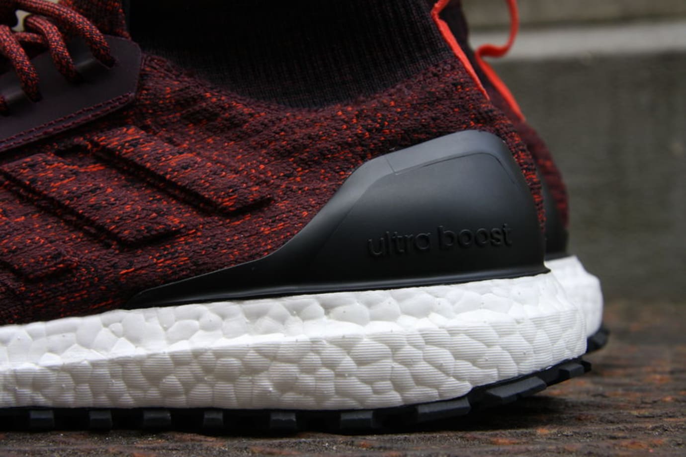 ultra boost night red