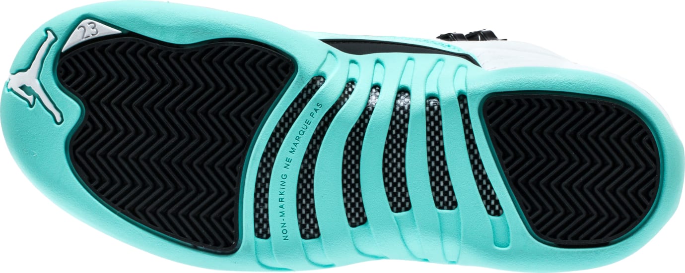 jordan 12 aqua and white