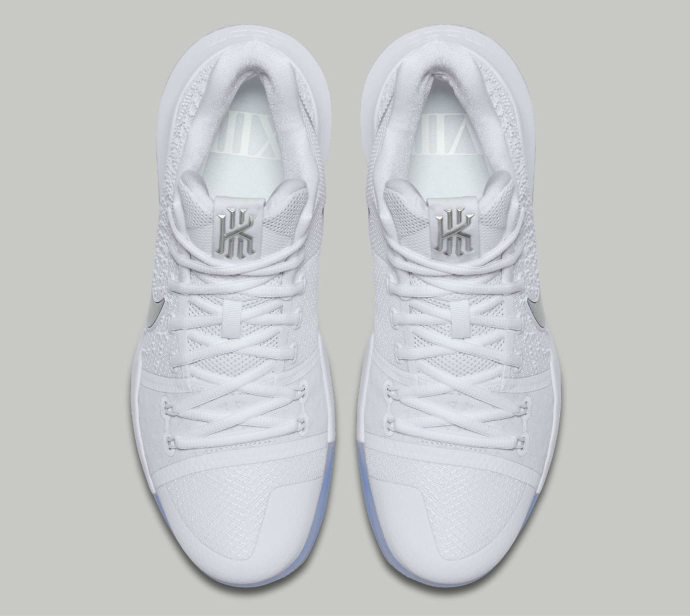 kyrie 3 white chrome