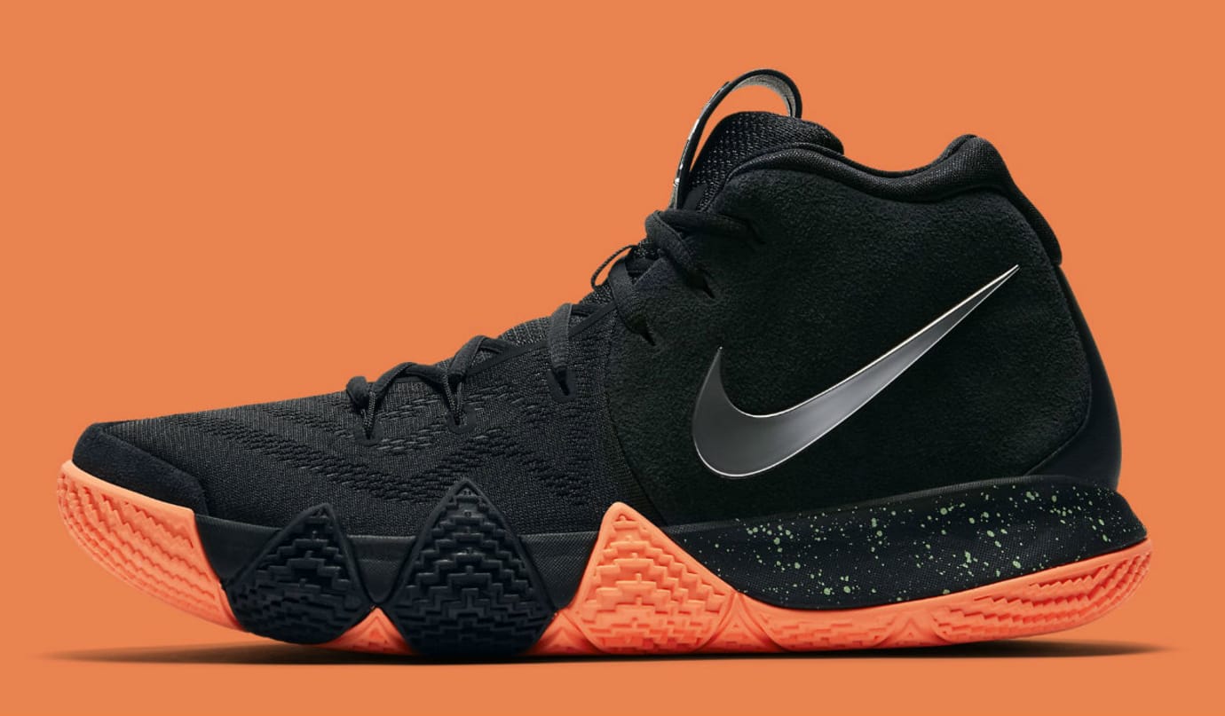 Kyrie 4 black silver