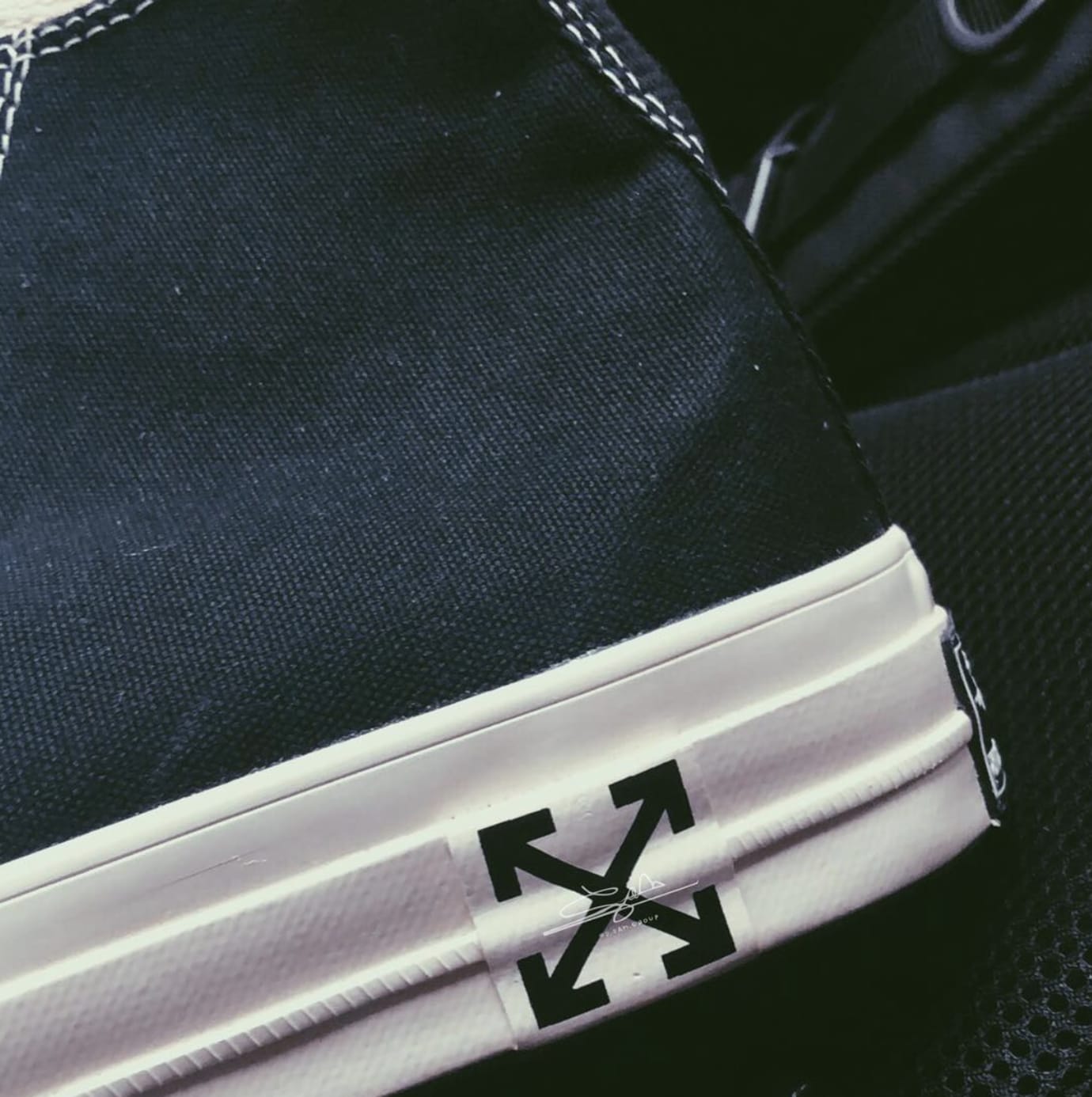 converse x off white two tone