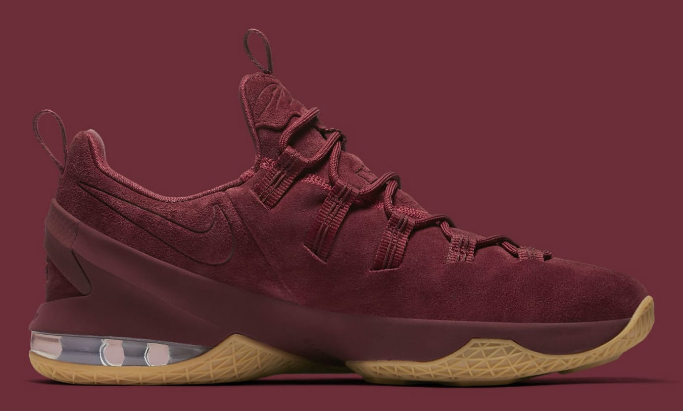 lebron 13 low team red