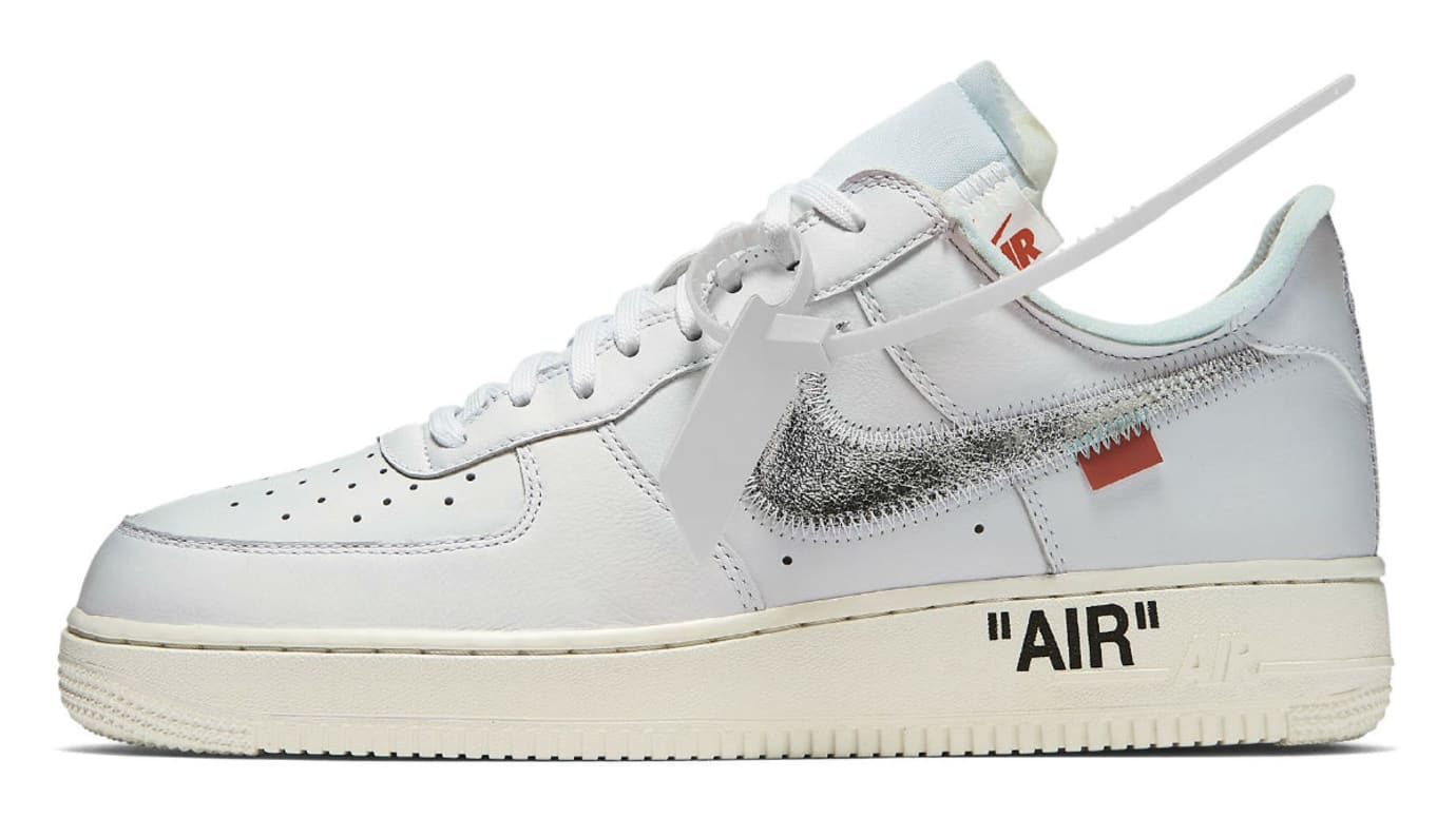 Off-White x Nike Air Force 1 Low Complex Con Release date AO4297-100 Profile