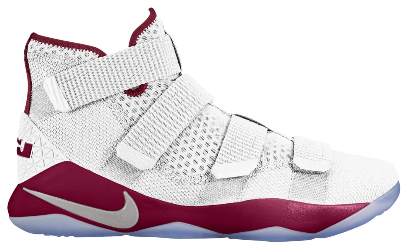 burgundy lebron soldier 11