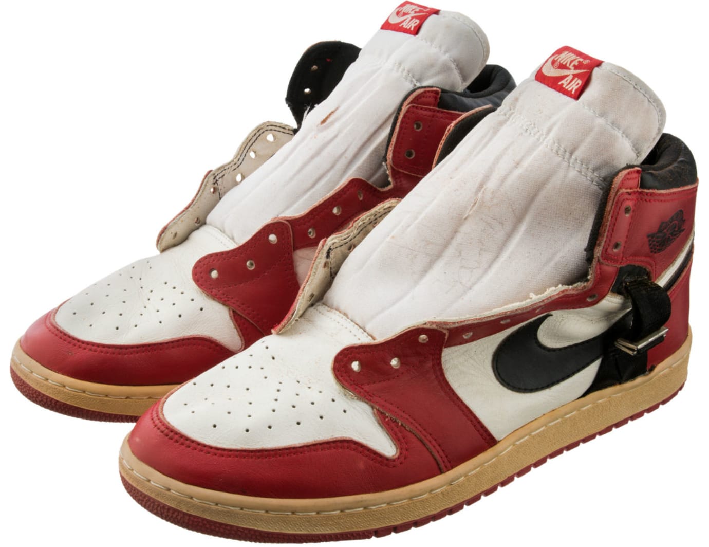 air jordans with strap