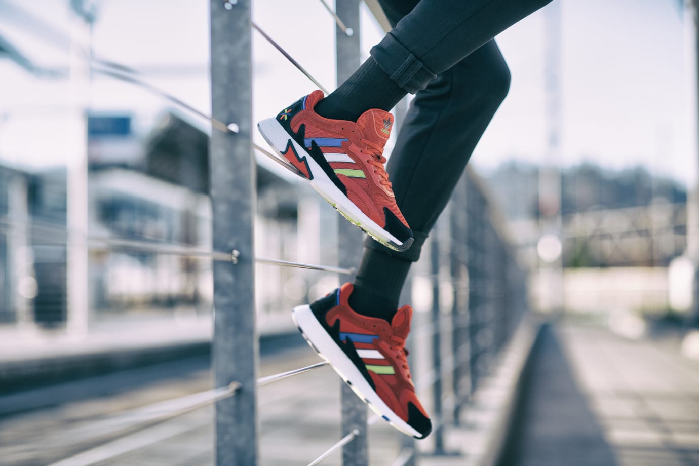 adidas tresc run on feet