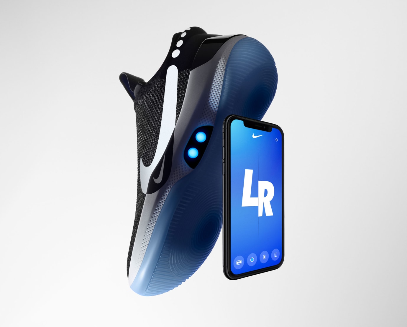 nike adapt bb lights stay on