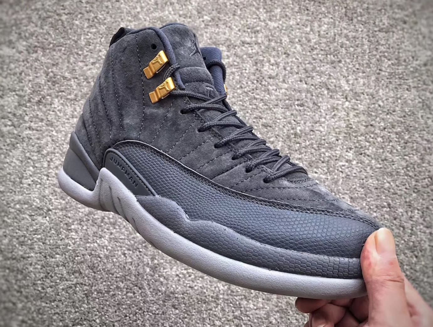 grey and gold 12s