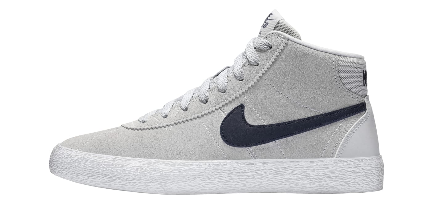 nike sb white bruin hi trainers