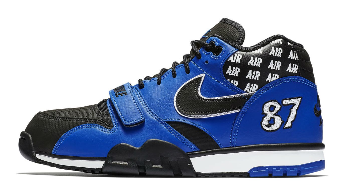 nike air trainer 1 mid black