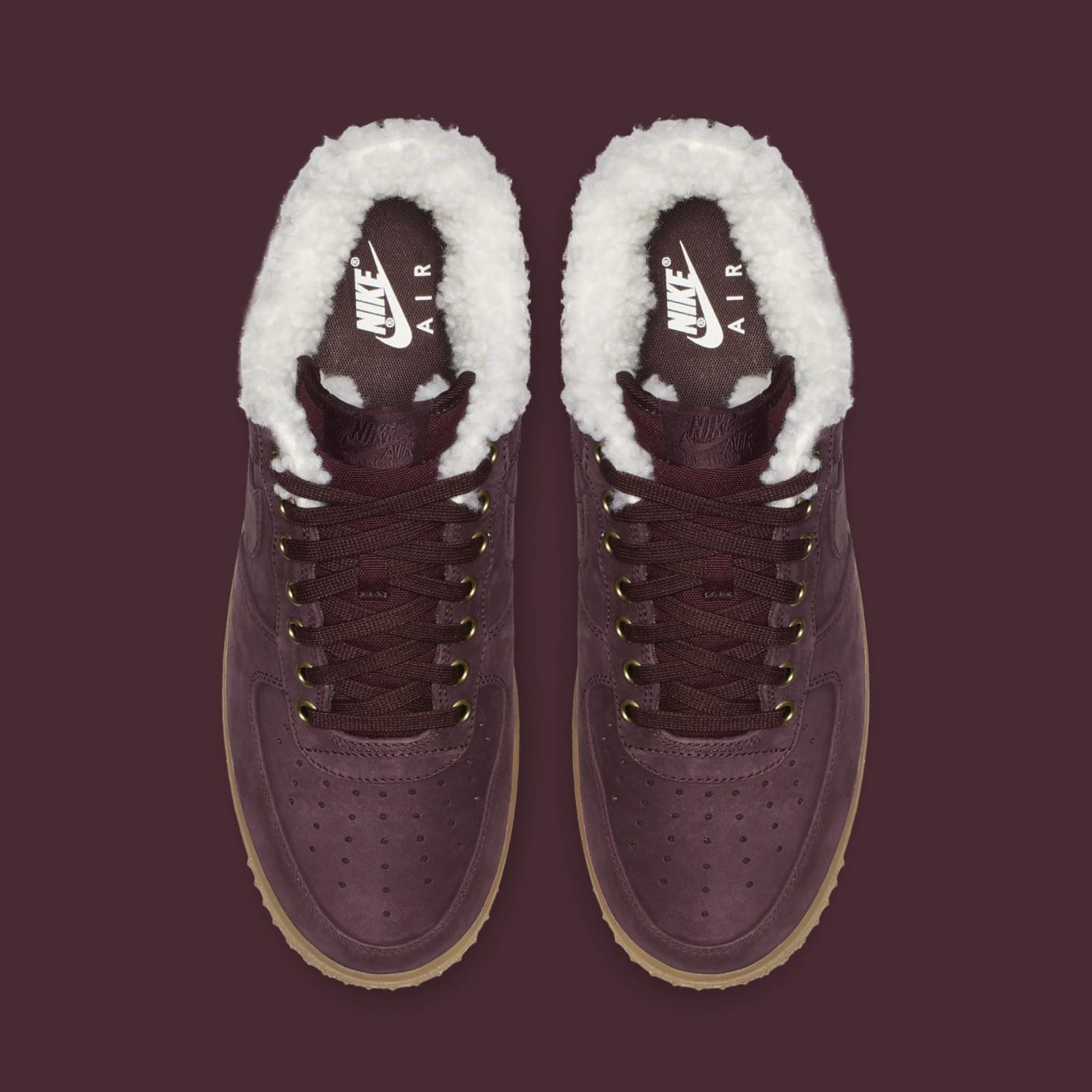 air force 1 winter burgundy crush