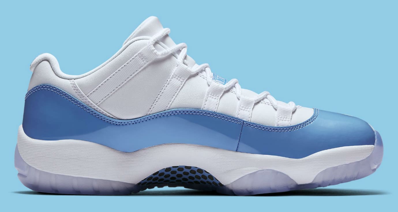 unc jordan 11 lows